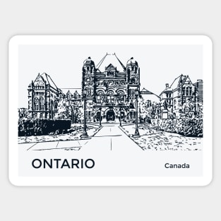 Ontario Canada Sticker